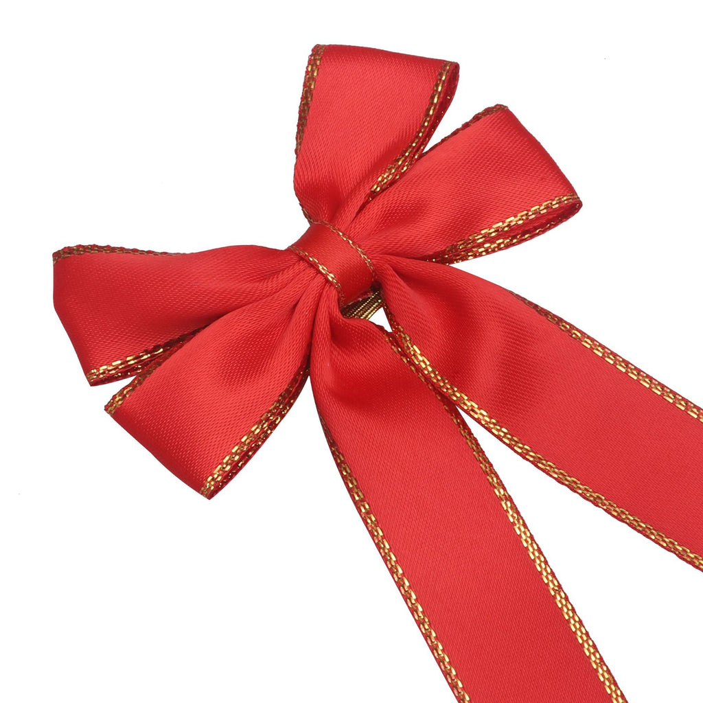 Pre-Tied Christmas Bottle Gift Bows - view 3