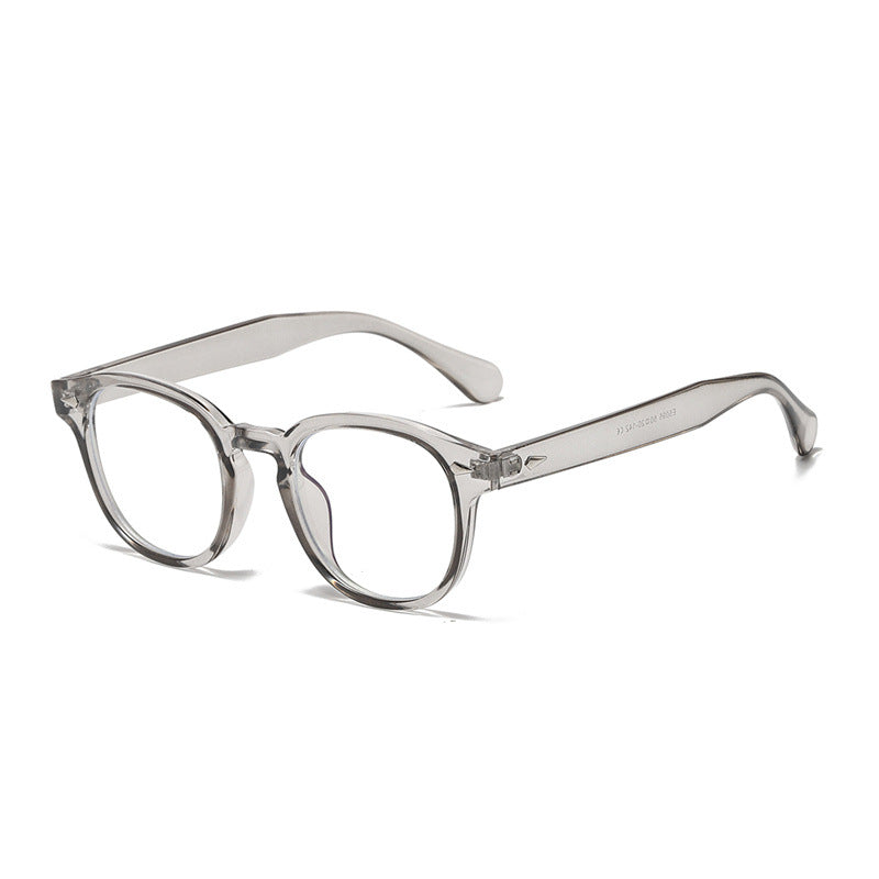 Round Keyhole Frame Retro Sunglasses - C15