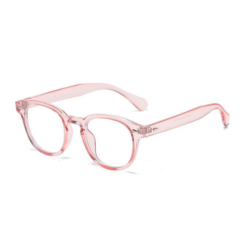 Round Keyhole Frame Retro Sunglasses - C18
