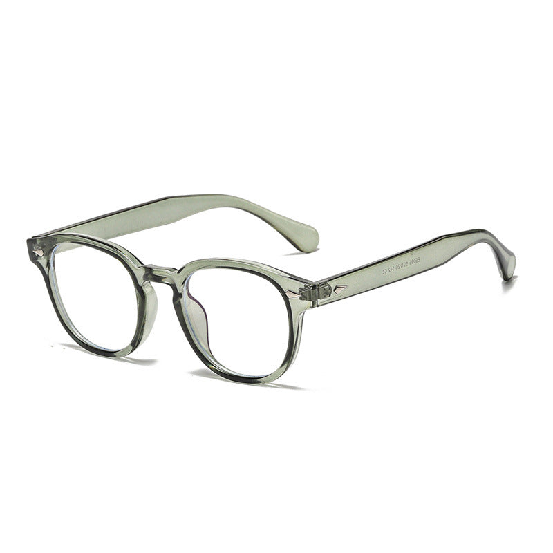 Round Keyhole Frame Retro Sunglasses - C20