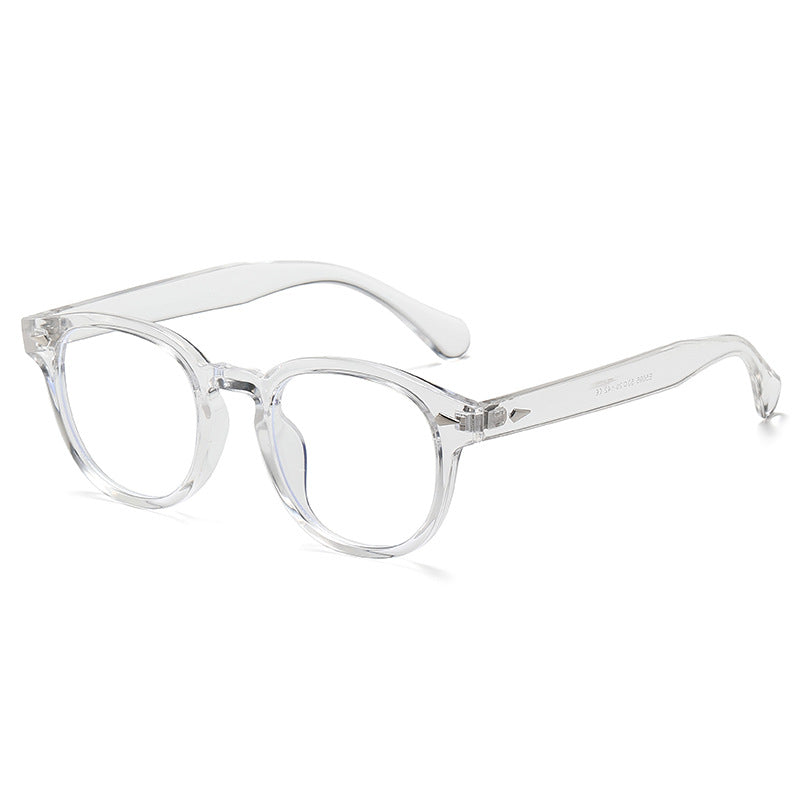 Round Keyhole Frame Retro Sunglasses - C6