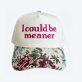 Embroidered Graphic Baseball Cap With Tapestry Bill - RCould