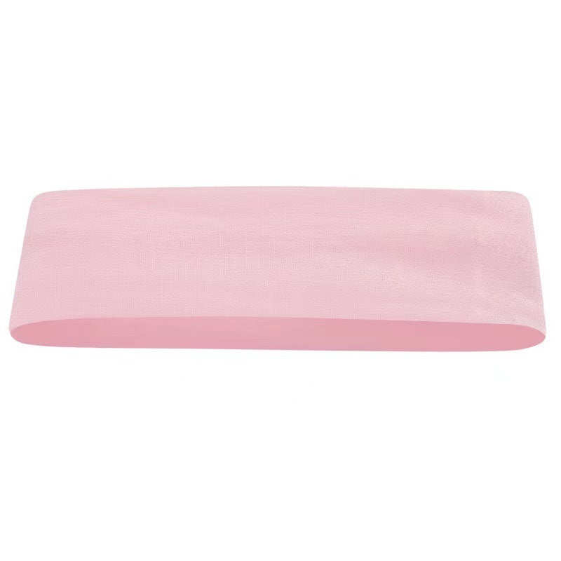 Wide Stretch Yoga Workout Headband - Pink