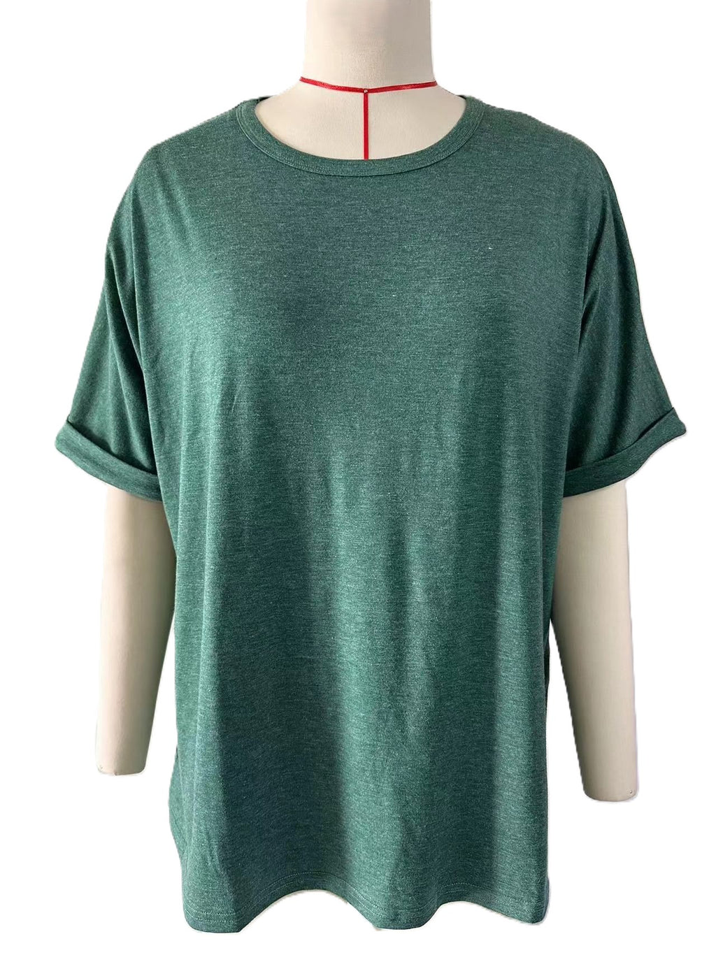 Oversized Drop Shoulder Crewneck Tee - view 1