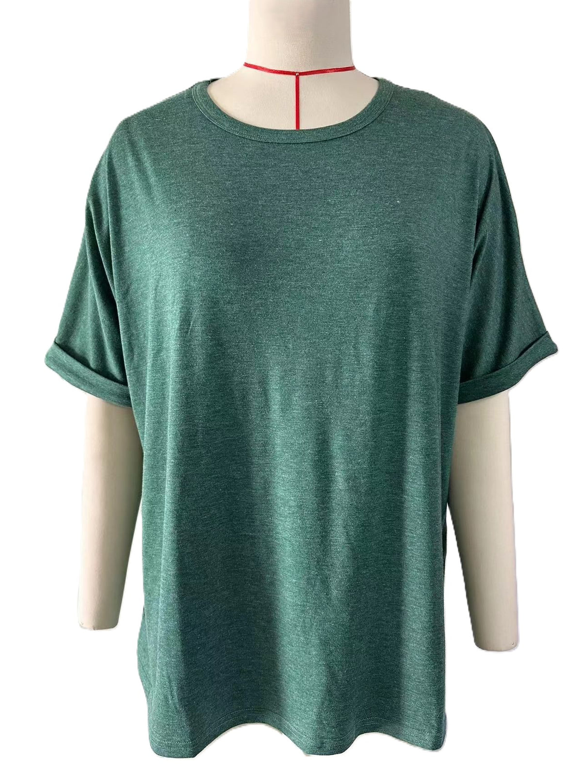 Oversized Drop Shoulder Crewneck Tee - view 1