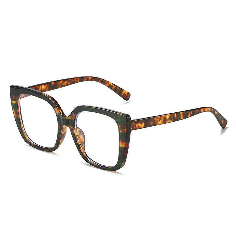 Square Frame Two Tone Sunglasses - Color_10