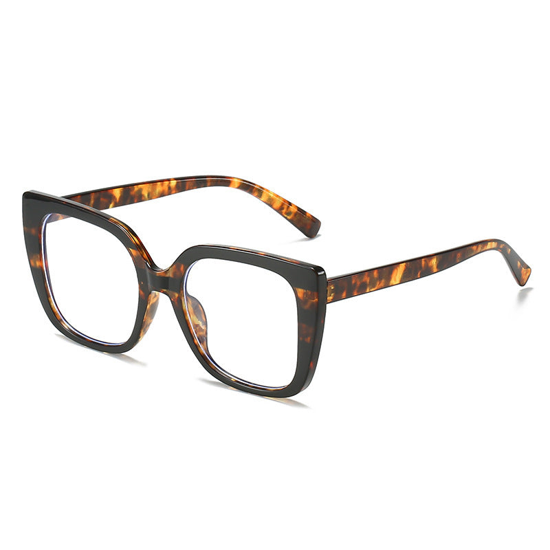 Square Frame Two Tone Sunglasses - Color_12