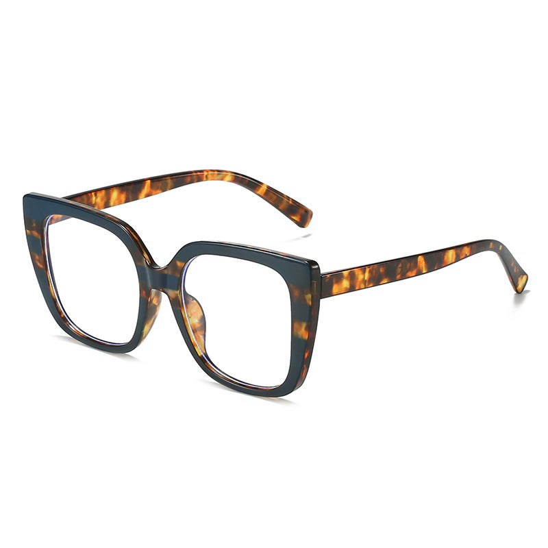 Square Frame Two Tone Sunglasses - Color_13