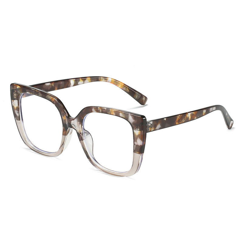 Square Frame Two Tone Sunglasses - Color_14