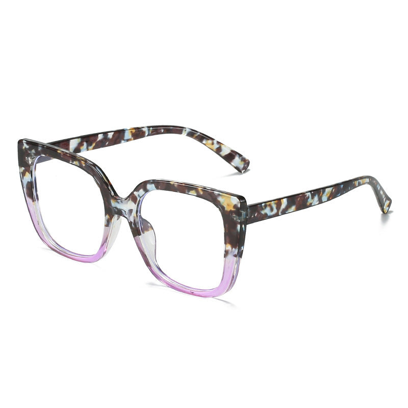 Square Frame Two Tone Sunglasses - Color_15