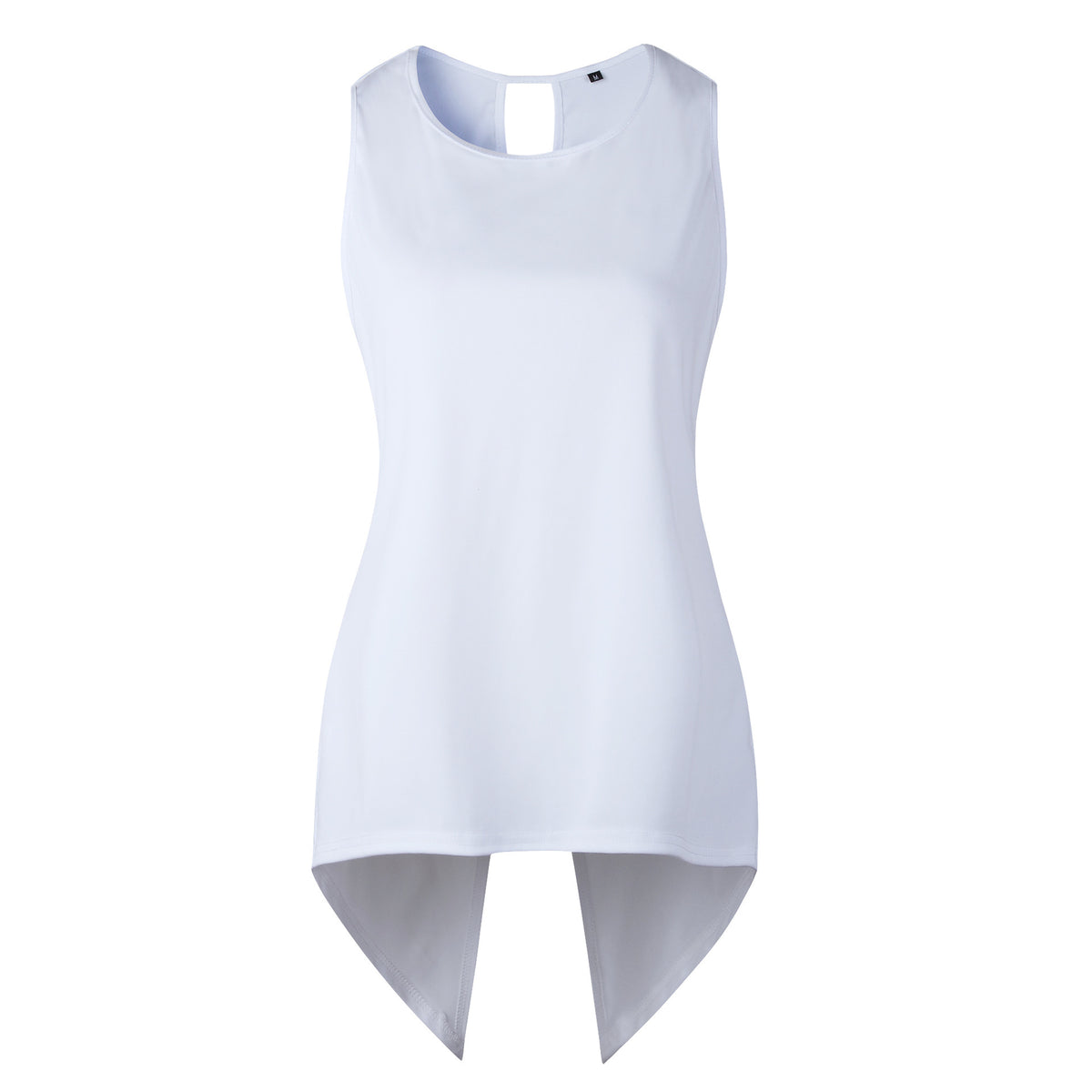 Crossover Asymmetric Hem Sleeveless Top - view 7