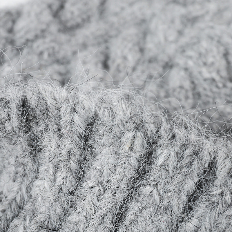 Chunky Cable Knit Cuffed Beanie - view 2