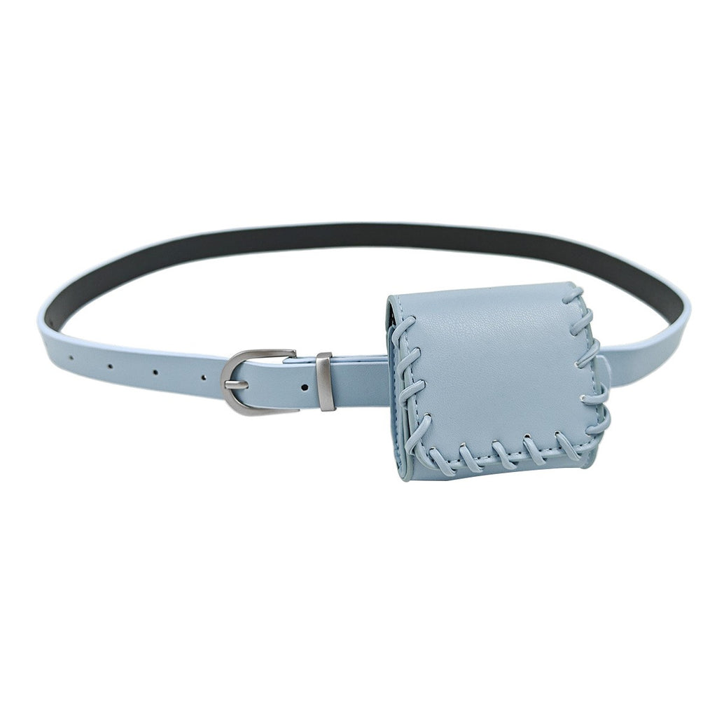 Whipstitch Mini Pouch Belt Bag