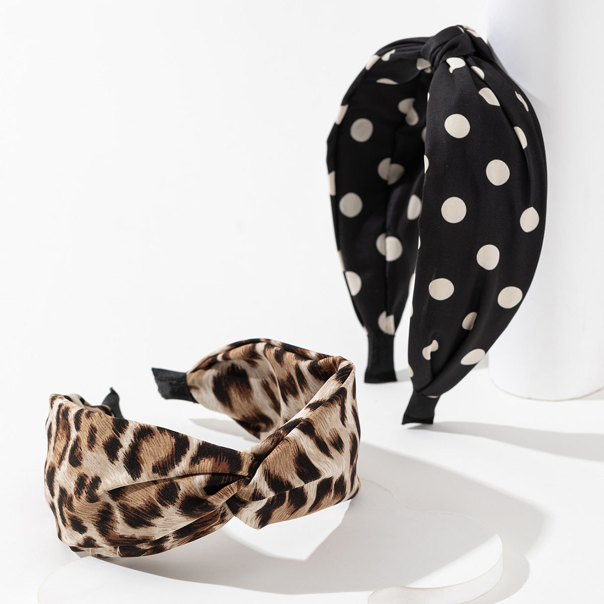 Knotted Wide Headband in Retro Prints
