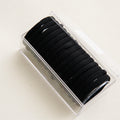Seamless Elastic Hair Ties Boxed Set - Black