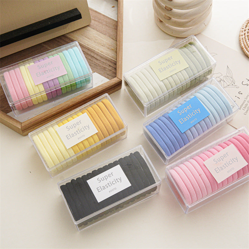 Seamless Elastic Hair Ties Boxed Set - view 2