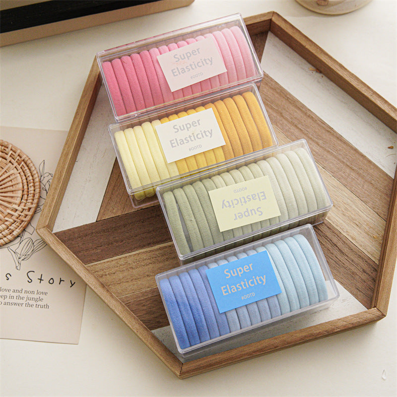 Seamless Elastic Hair Ties Boxed Set - view 3