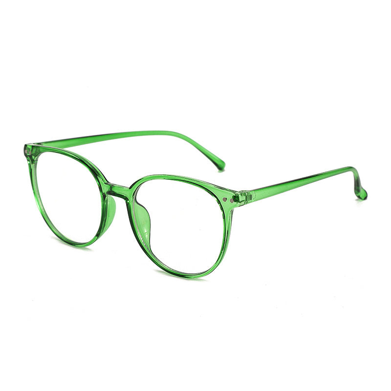 Round Frame Blue Light Filtering Glasses - C6
