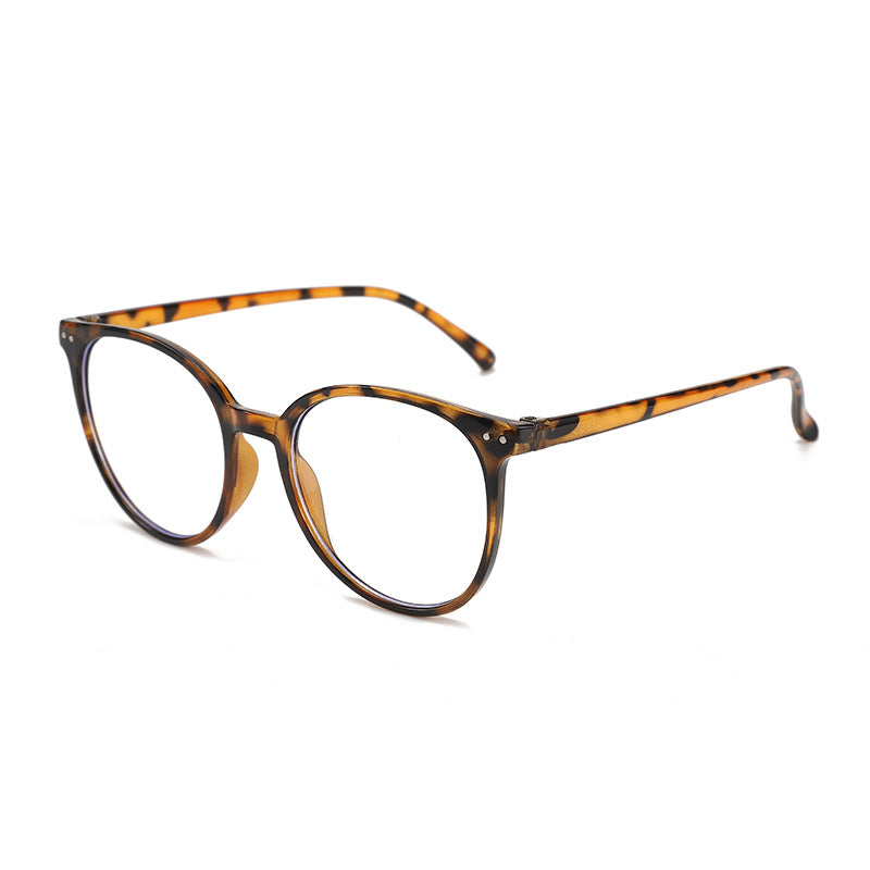 Round Frame Blue Light Filtering Glasses - C8