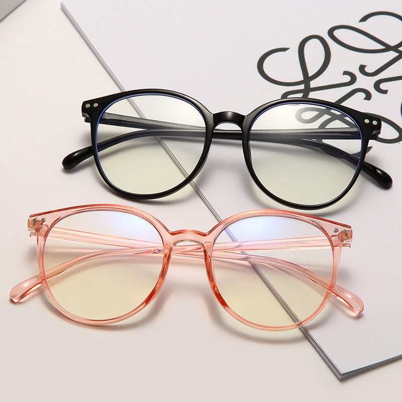 Round Frame Blue Light Filtering Glasses - view 1