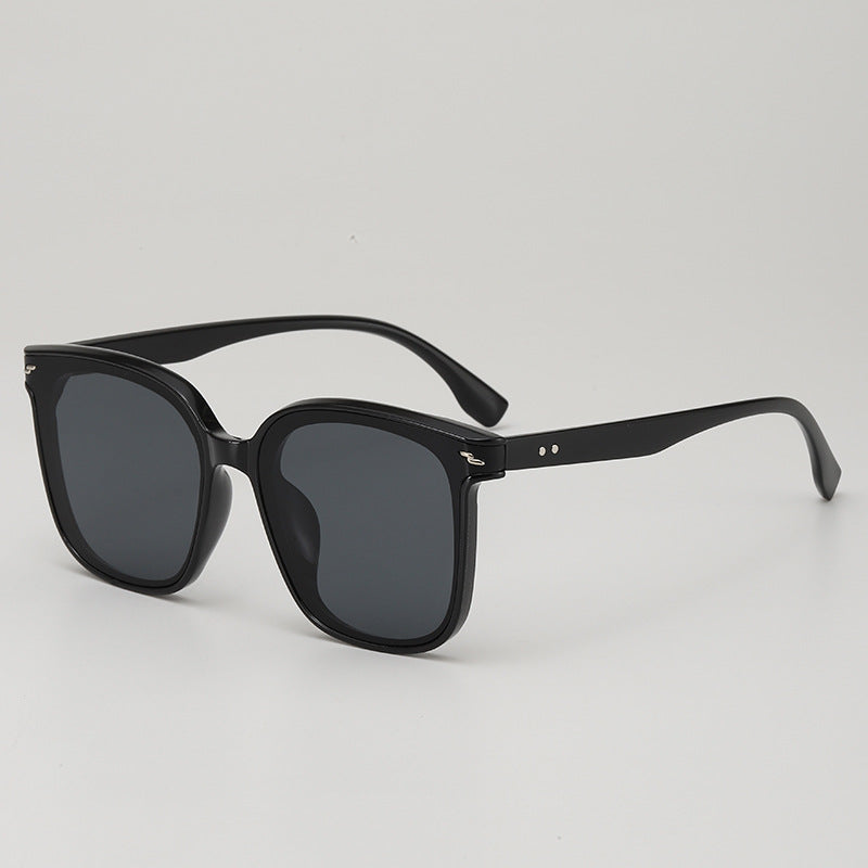 Large Square Frame Vintage Sunglasses - Color_3