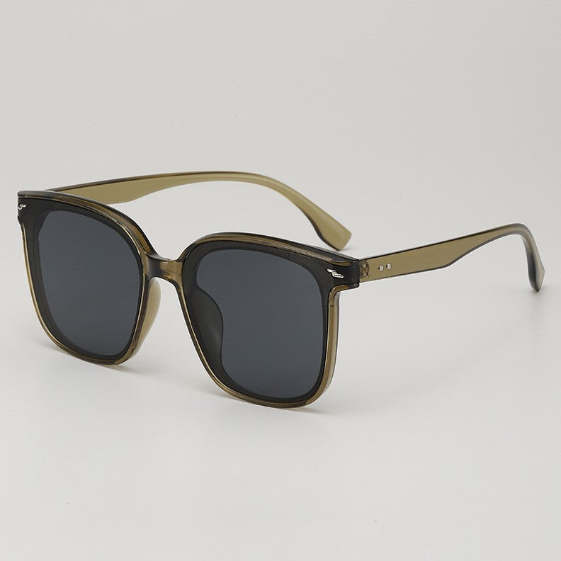 Large Square Frame Vintage Sunglasses