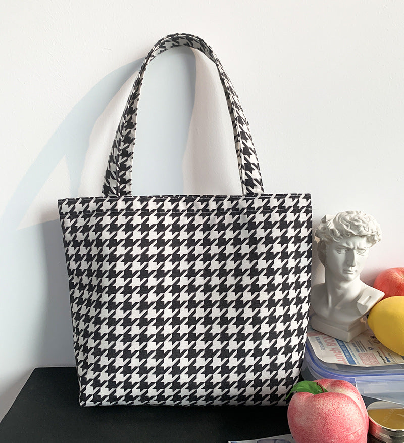 Artist Print Canvas Tote Handbag - Color_06