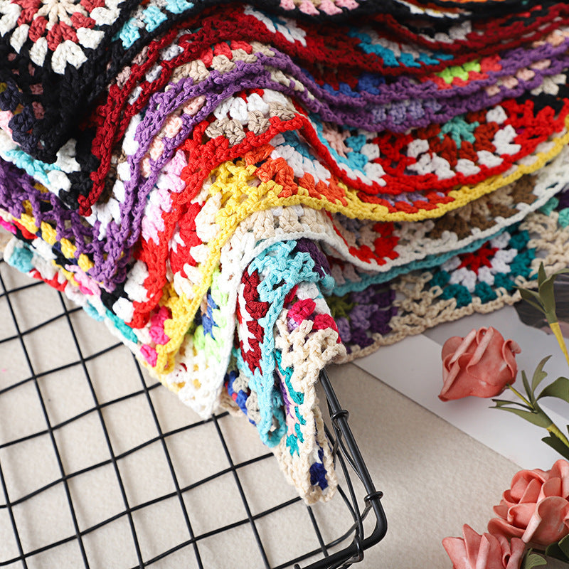 Granny Square Crochet Cover Up Tank - view 3