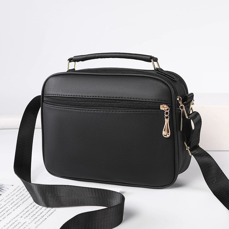 Quilted Camera Crossbody Bag with Top Handle
