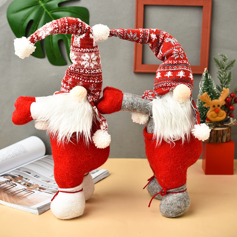 Holiday Gnome Curtain Tieback with Knit Hat - view 1