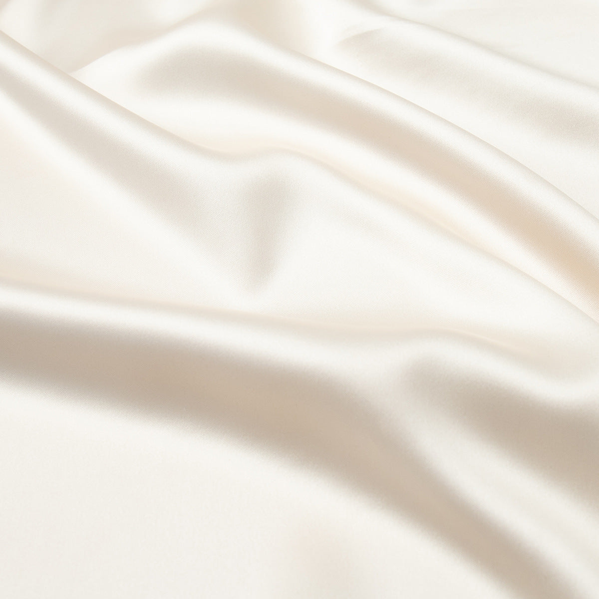 Satin Slip Skirt With Sheer Lace Trim - view 6