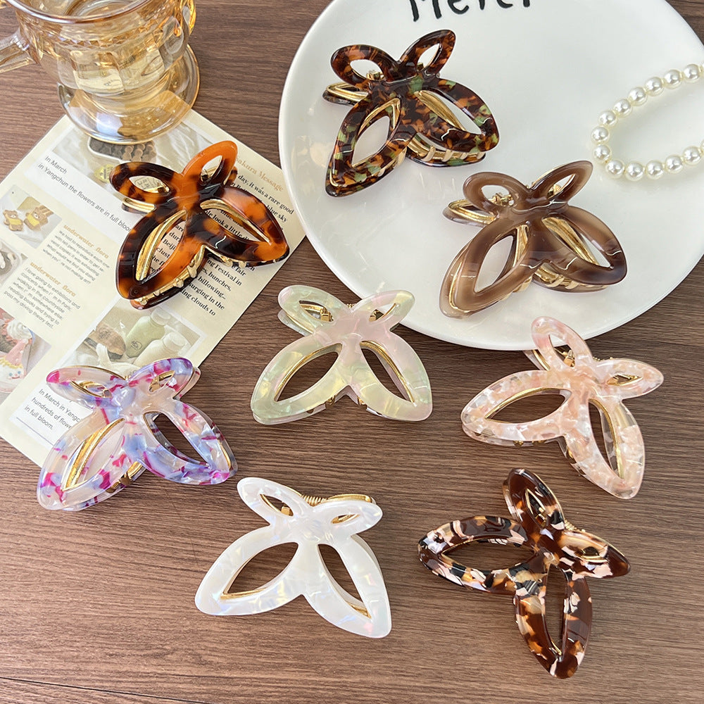 Butterfly Cutout Claw Clip for Thick Hair