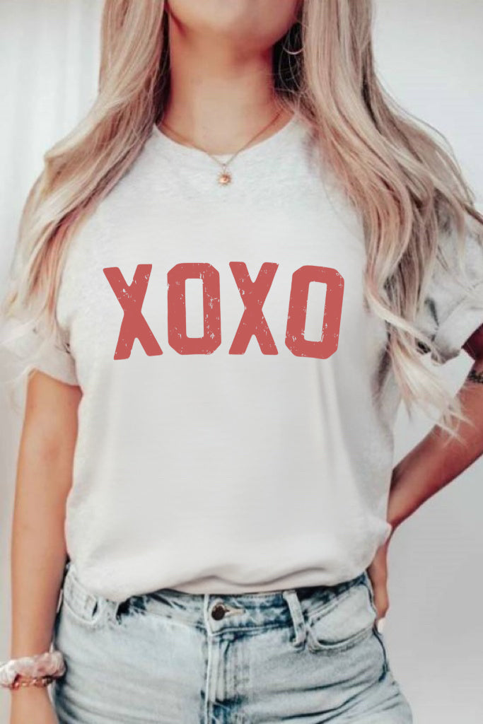 Valentine Slogan Short Sleeve Graphic Tee