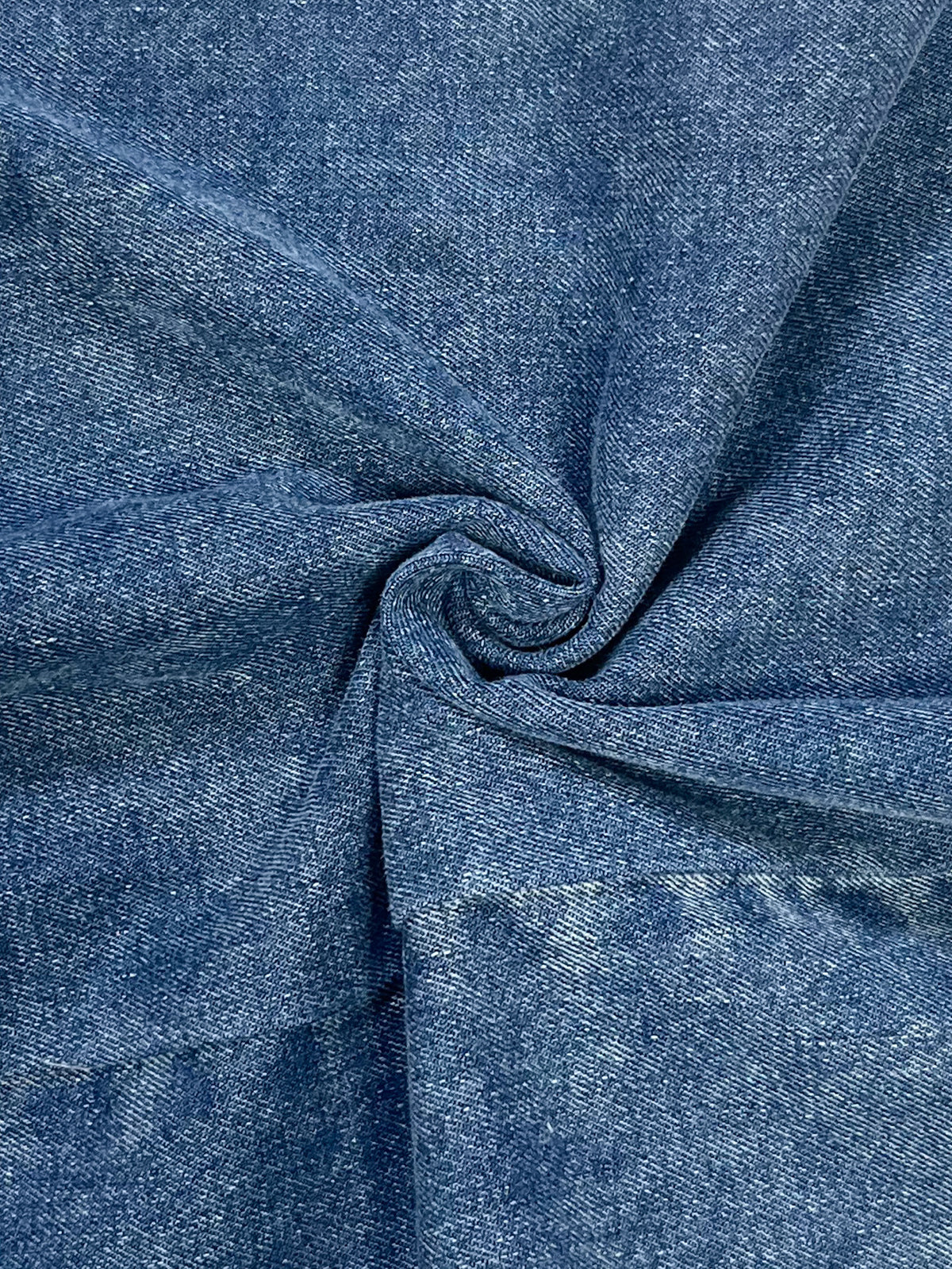 Oversized Flare Leg Bib Denim Overalls - Blue - 4