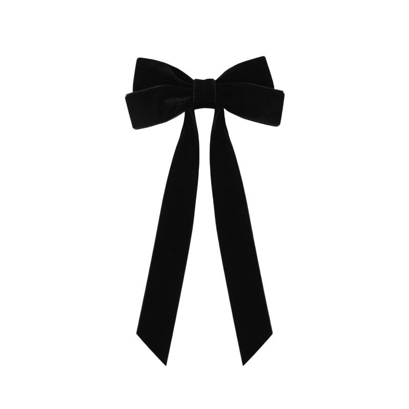 Velvet Christmas Bows 12 Pack for Wreath and Tree - Black