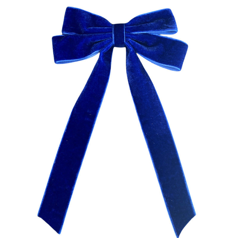 Velvet Christmas Bows 12 Pack for Wreath and Tree - Royal