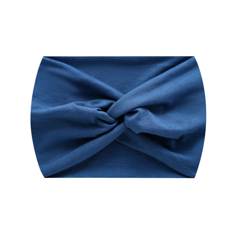 Wide Twist Front Elastic Sports Headband - Color_03