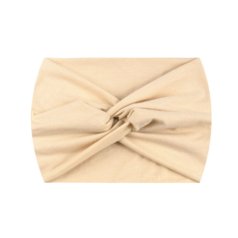 Wide Twist Front Elastic Sports Headband - Color_06