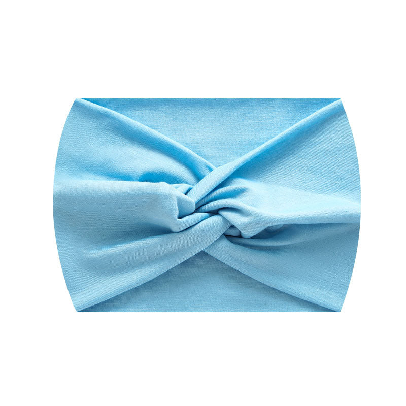 Wide Twist Front Elastic Sports Headband - Color_07