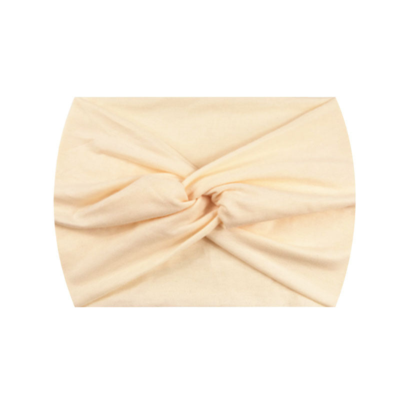 Wide Twist Front Elastic Sports Headband - Color_12