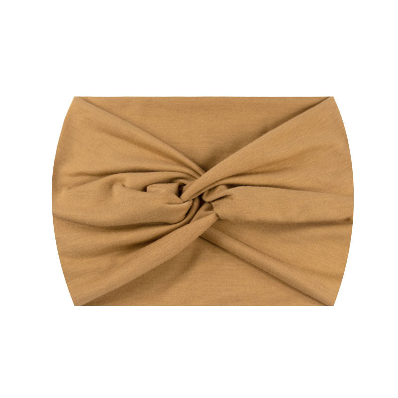 Wide Twist Front Elastic Sports Headband - Color_24