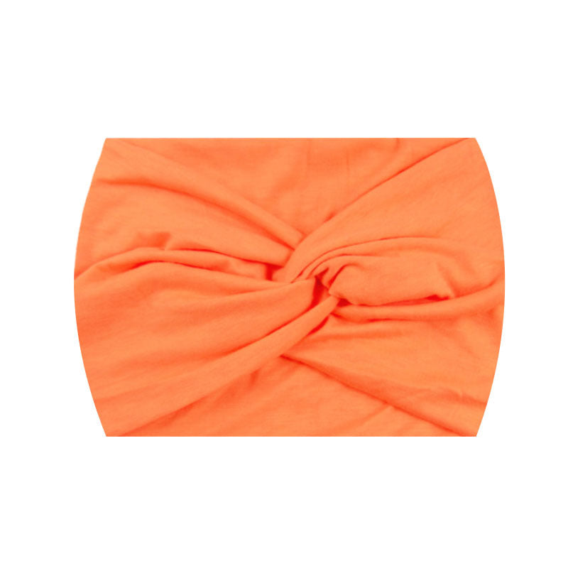 Wide Twist Front Elastic Sports Headband - Color_31
