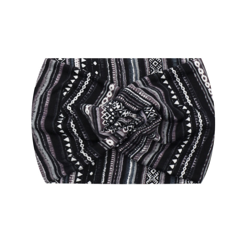 Wide Twist Front Elastic Sports Headband - Color_61
