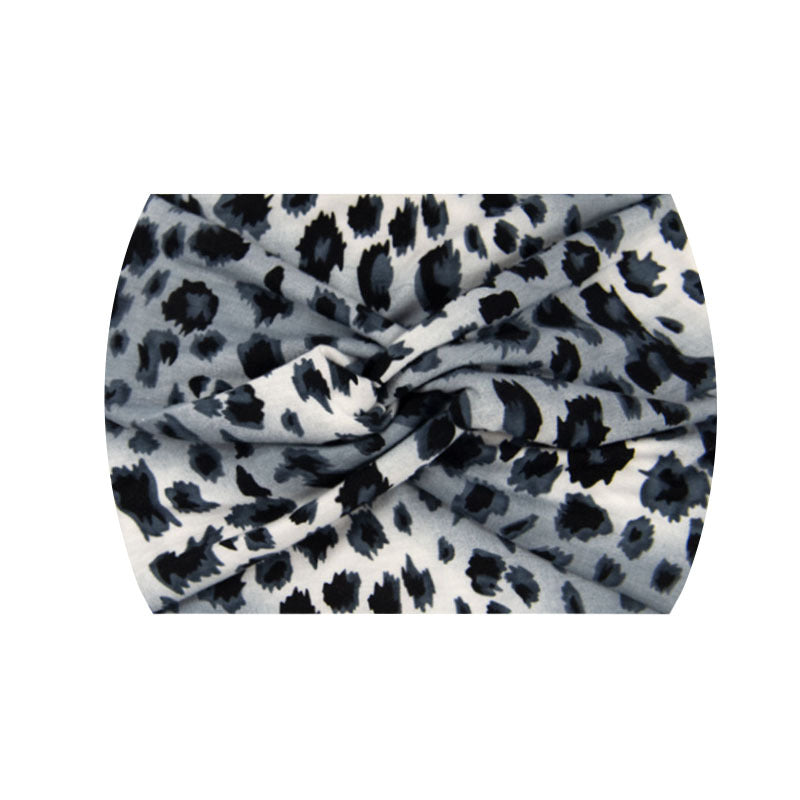 Wide Twist Front Elastic Sports Headband - Color_81