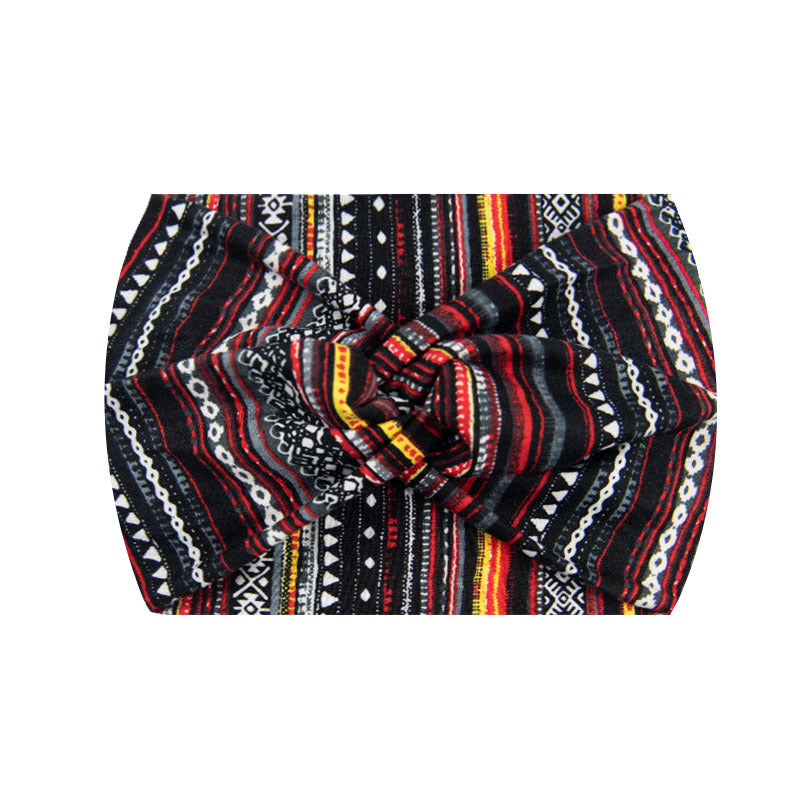 Wide Twist Front Elastic Sports Headband - Color_84