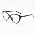 Vintage Cat Eye Blue Light Glasses - Black