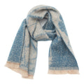 Botanical Jacquard Brushed Shawl Scarf - NO-1
