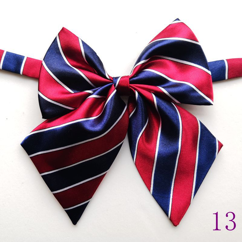 Pre Tied Satin Butterfly Bow Tie - NO13