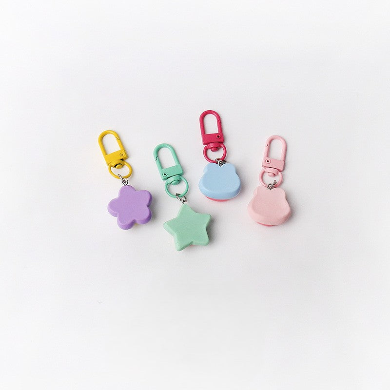 Smiley Face Mini Charm Keychain - view 1