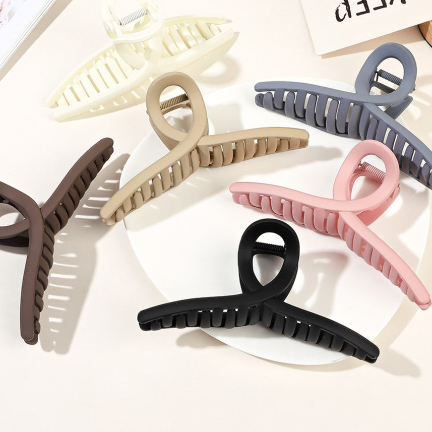Large Twist Loop Hair Claw Clip - view 1